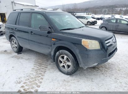 2006 HONDA PILOT EX-L Black  Gasoline 2HKYF18756H514088 photo #1