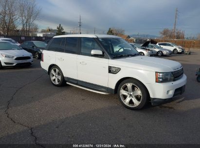 2012 LAND ROVER RANGE ROVER SPORT HSE White  Gasoline SALSK2D46CA738131 photo #1