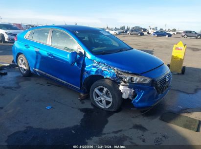 2017 HYUNDAI IONIQ HYBRID SEL Black  Hybrid KMHC75LC8HU039172 photo #1