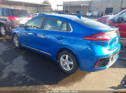 2017 HYUNDAI IONIQ HYBRID SEL Black  Hybrid KMHC75LC8HU039172 photo #4