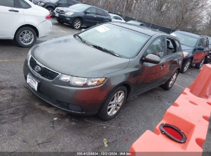 2011 KIA FORTE EX Brown  Gasoline KNAFU5A25B5405754 photo #3