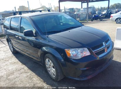 2014 DODGE GRAND CARAVAN SE Black  Flexible Fuel 2C4RDGBG8ER389692 photo #1