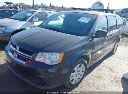 2014 DODGE GRAND CARAVAN SE Black  Flexible Fuel 2C4RDGBG8ER389692 photo #3