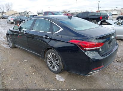 2015 HYUNDAI GENESIS 3.8 Black  Gasoline KMHGN4JE4FU017852 photo #4