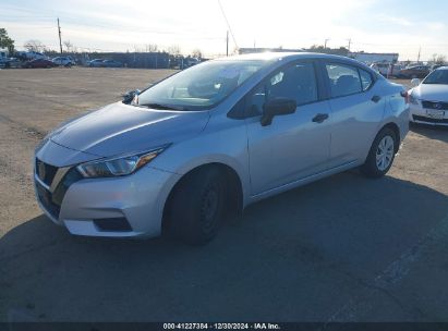 2020 NISSAN VERSA S XTRONIC CVT Silver  Gasoline 3N1CN8DV6LL805417 photo #3