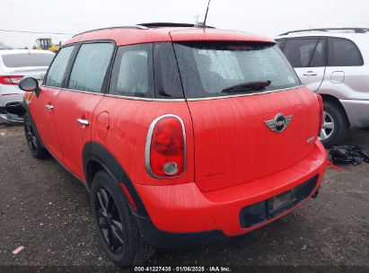 2011 MINI COOPER COUNTRYMAN Orange  Gasoline WMWZB3C51BWM01094 photo #4