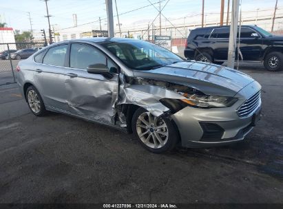 2020 FORD FUSION HYBRID SE Silver  Hybrid 3FA6P0LU7LR228916 photo #1