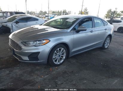 2020 FORD FUSION HYBRID SE Silver  Hybrid 3FA6P0LU7LR228916 photo #3