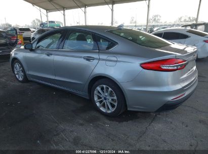 2020 FORD FUSION HYBRID SE Silver  Hybrid 3FA6P0LU7LR228916 photo #4