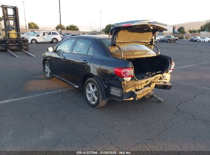 2013 TOYOTA COROLLA S/LE Black  Gasoline 5YFBU4EE4DP118914 photo #4