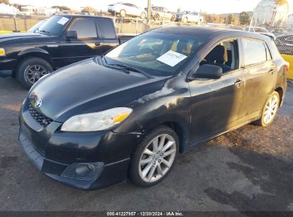 2010 TOYOTA MATRIX XRS Black  Gasoline 2T1ME4EE1AC006041 photo #3