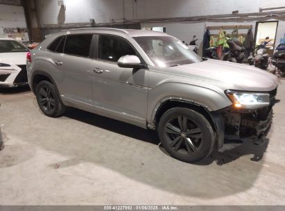 2021 VOLKSWAGEN ATLAS CROSS SPORT 3.6L V6 SE W/TECHNOLOGY R-LINE Gray  Gasoline 1V2RE2CA4MC205543 photo #1