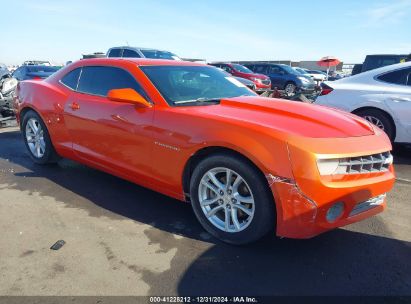 2012 CHEVROLET CAMARO 2LS Orange  Gasoline 2G1FA1E36C9120419 photo #1