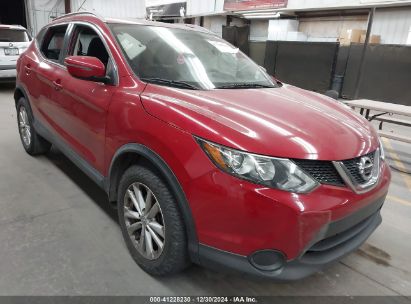 2017 NISSAN ROGUE SPORT SV Red  Gasoline JN1BJ1CP8HW020190 photo #1