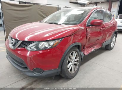 2017 NISSAN ROGUE SPORT SV Red  Gasoline JN1BJ1CP8HW020190 photo #3