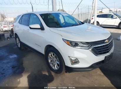 2018 CHEVROLET EQUINOX LT White  Gasoline 2GNAXJEVXJ6261212 photo #1