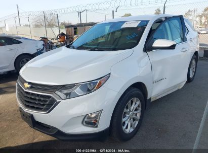 2018 CHEVROLET EQUINOX LT White  Gasoline 2GNAXJEVXJ6261212 photo #3