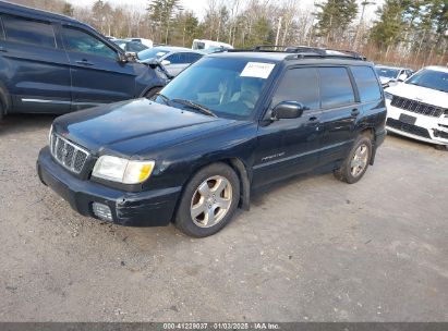 2001 SUBARU FORESTER S Black  Gasoline JF1SF65651H705179 photo #3