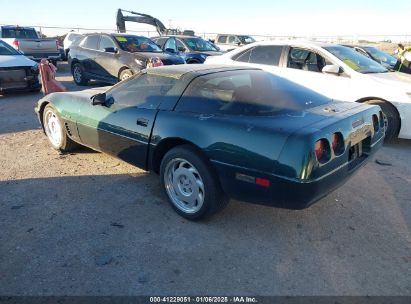 1996 CHEVROLET CORVETTE Green  Gasoline 1G1YY22P8T5113891 photo #4