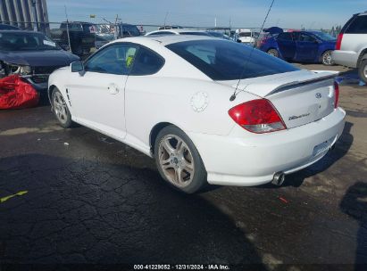 2006 HYUNDAI TIBURON GT/GT LIMITED/SE White  Gasoline KMHHN65F56U223409 photo #4