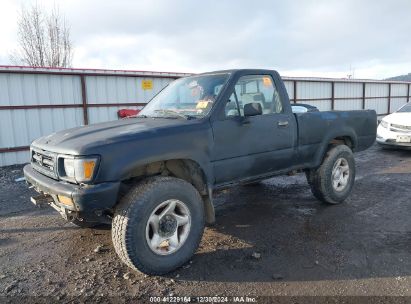 1989 TOYOTA PICKUP 1/2 TON SHT WHEELBASE DLX Black  Gasoline JT4VN01D4K6000222 photo #3