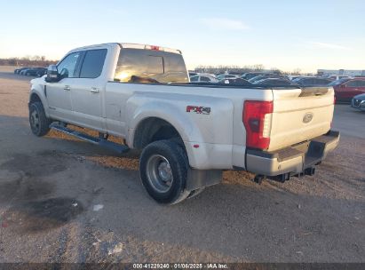 2017 FORD F-350 LARIAT White  Diesel 1FT8W3DT9HED77108 photo #4