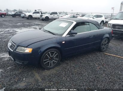 2006 AUDI A4 3.0 Blue  Gasoline WAUDT48H56K003819 photo #3