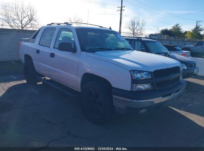 2006 CHEVROLET AVALANCHE 1500 LS White  Flexible Fuel 3GNEC12Z46G102590 photo #1