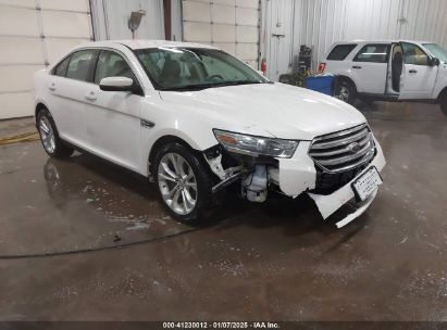 2013 FORD TAURUS SEL White  Gasoline 1FAHP2E80DG221206 photo #1