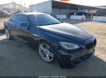 2014 BMW 650I XDRIVE Black  Gasoline WBAYM1C52ED325122 photo #1