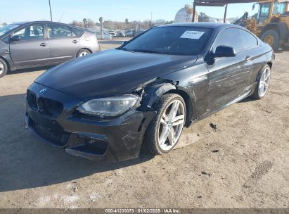 2014 BMW 650I XDRIVE Black  Gasoline WBAYM1C52ED325122 photo #3