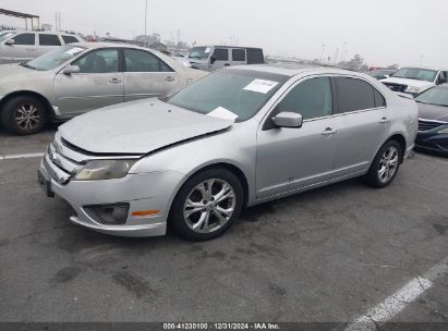 2012 FORD FUSION SE Gray  Gasoline 3FAHP0HA1CR108942 photo #3