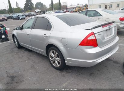 2012 FORD FUSION SE Gray  Gasoline 3FAHP0HA1CR108942 photo #4