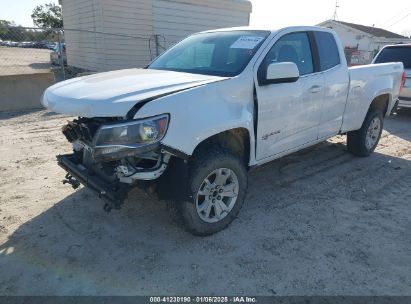 2020 CHEVROLET COLORADO 4WD  LONG BOX LT White  Gasoline 1GCHTCEAXL1177814 photo #3