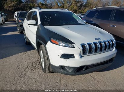 2016 JEEP CHEROKEE LATITUDE White  Gasoline 1C4PJMCB1GW259894 photo #1