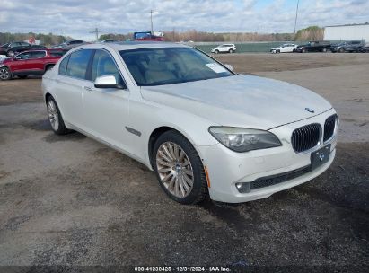 2012 BMW 750LI White  Gasoline WBAKB8C50CC964381 photo #1