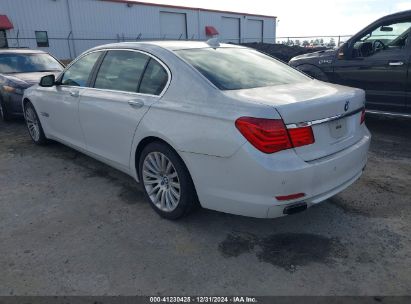 2012 BMW 750LI White  Gasoline WBAKB8C50CC964381 photo #4