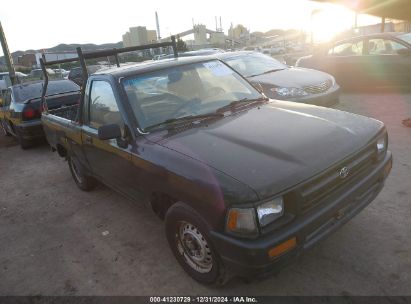 1993 TOYOTA PICKUP 1/2 TON SHORT WHEELBASE Black  Gasoline JT4RN81AXP5166778 photo #1