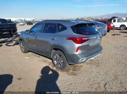 2021 KIA SELTOS S Gray  Gasoline KNDEUCAAXM7098177 photo #4