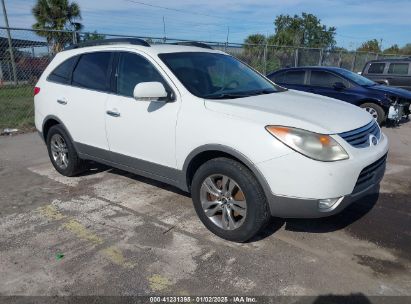 2012 HYUNDAI VERACRUZ LIMITED White  Gasoline KM8NU4CC7CU186216 photo #1