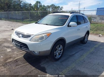 2012 HYUNDAI VERACRUZ LIMITED White  Gasoline KM8NU4CC7CU186216 photo #3