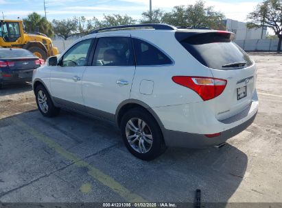 2012 HYUNDAI VERACRUZ LIMITED White  Gasoline KM8NU4CC7CU186216 photo #4