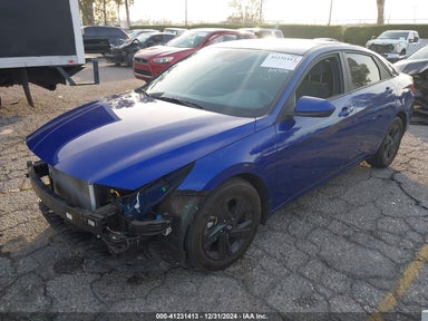 2022 HYUNDAI ELANTRA SEL KMHLM4AG6NU337708 photo #3