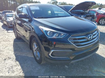 2018 HYUNDAI SANTA FE SPORT 2.4L Black  Gasoline 5NMZT3LB0JH101909 photo #1