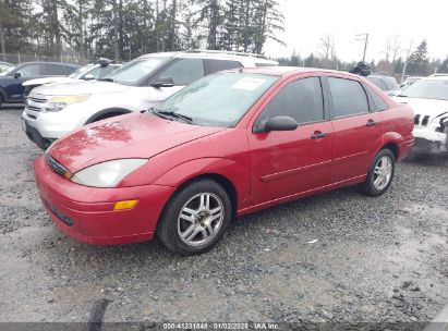 2003 FORD FOCUS SE Red  Gasoline 1FAFP34323W328605 photo #3