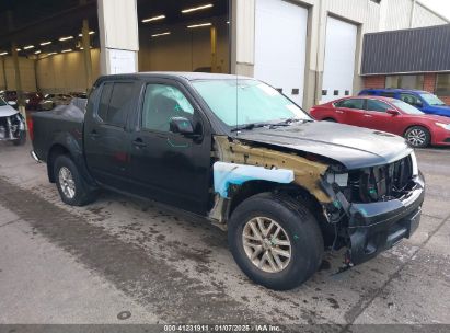 2021 NISSAN FRONTIER SV 4X4 Black  Gasoline 1N6ED0EB0MN713927 photo #1