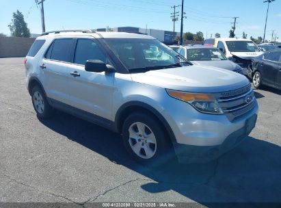 2013 FORD EXPLORER Silver  Gasoline 1FM5K7B81DGA45775 photo #1