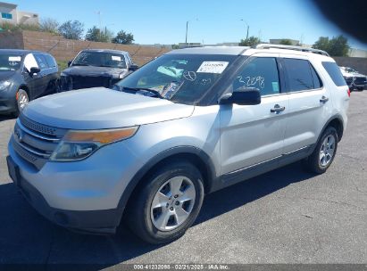 2013 FORD EXPLORER Silver  Gasoline 1FM5K7B81DGA45775 photo #3