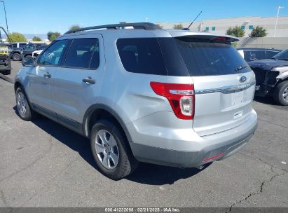 2013 FORD EXPLORER Silver  Gasoline 1FM5K7B81DGA45775 photo #4