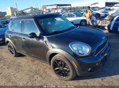 2014 MINI COUNTRYMAN COOPER S Black  Gasoline WMWZC3C58EWP52246 photo #1